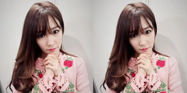 Bergaya 'Skating', Tiffany SNSD Cute Bak Anak TK