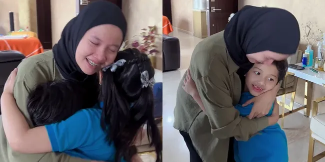 Berhenti Kerja, 8 Potret Perpisahan Anak-Anak Ashanty dengan Pengasuhnya - Netizen Ikutan Mewek