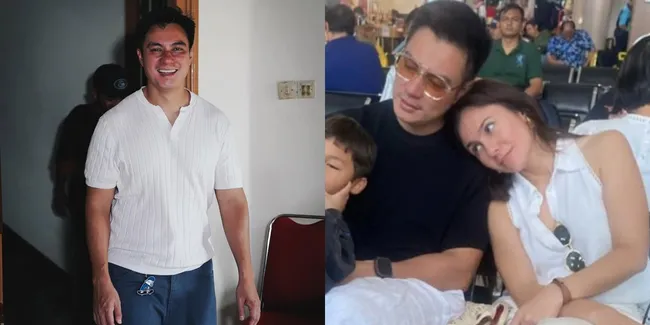 Bersahabat Sejak Lama, Wulan Guritno Santai Bersandar di Bahu Baim Wong