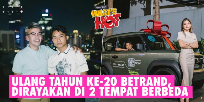 Betrand Peto Ulang Tahun Ke-20, Dapat Kado Mewah Dari Sarwendah - Nasihat Dari Ruben Onsu
