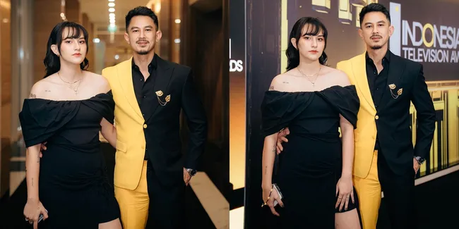 Biasa Tampil Tanpa Makeup, Ini Sederet Potret Dahlia Poland Hadiri Indonesian Television Award - Cantik Manglingi