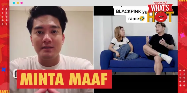 Boy William Minta Maaf Usai Sebut Jennie BLACKPINK Malas