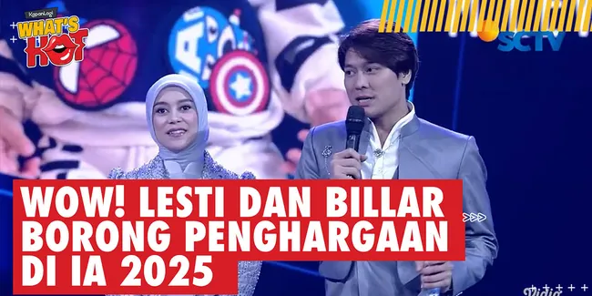 Buktikan Sebagai Gorgeous Family, Lesti & Billar Borong Penghargaan di Infotainment Awards 2025!