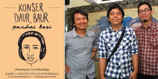 Buku Jadi Tiket Masuk Konser Pandai Besi