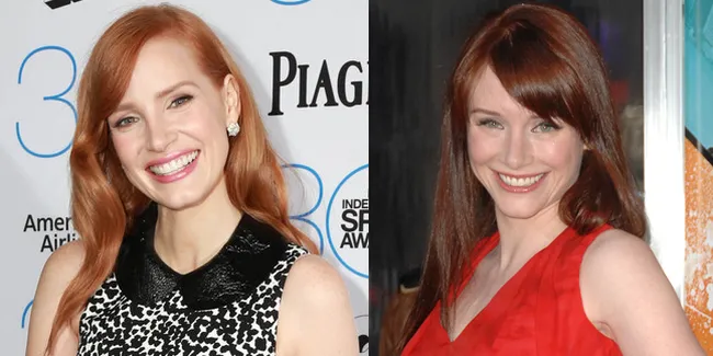 Cara Gampang Bedakan Jessica Chastain dan Bryce Dallas-Howard