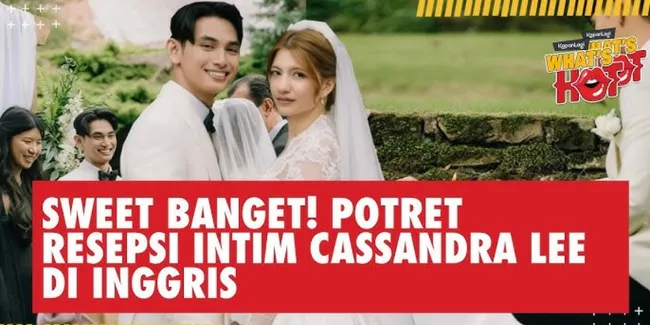 Cassandra Lee & Ryuken Gelar Resepsi Intim di Inggris, Cuma Dihadiri Keluarga Dan Sahabat Dekat