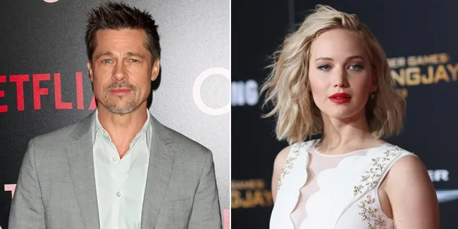 Cerai Dari Angelina Jolie, Brad Pitt Pacaran Dengan Jennifer Lawrence?