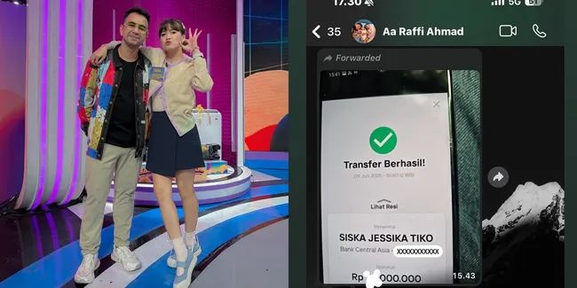 Chika Jessica Dapat Transferan Dana dari Raffi Ahmad untuk Pengobatan Ibunda: Terima Kasih Aa