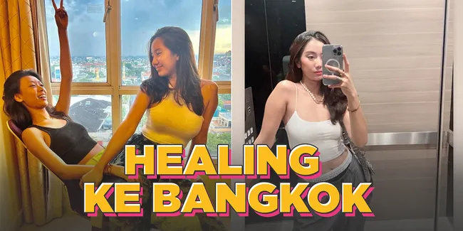 Chika Kinsky Liburan Ke Bangkok Usai Putus Dengan Yumi Kwandy
