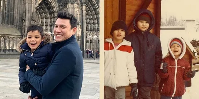 Christian Sugiono Bagikan Foto Masa Kecil Bareng Saudara, Bisa Tebak Dia yang Mana?