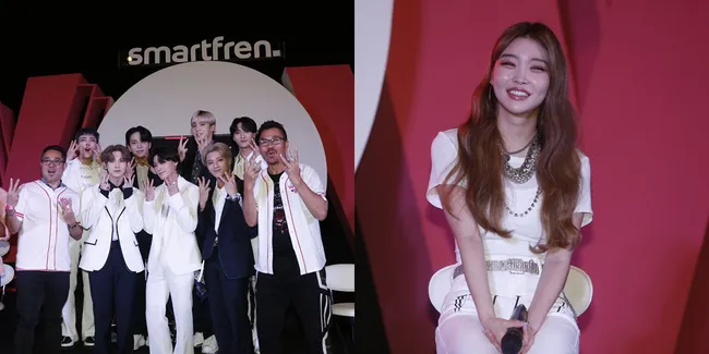 Chung Ha dan ATEEZ Buka Smartfren Wow Concert, Seisi Istora Senayan Bergemuruh!