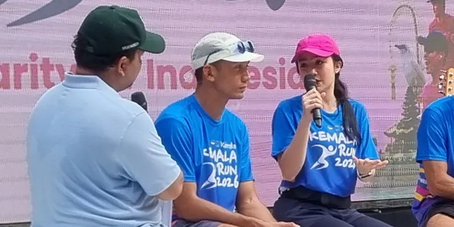 Daffa Wardhana dan Febby Rastanty Bagikan Pengalaman Seru Usai Ikuti Lari