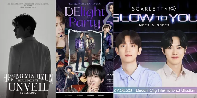 Daftar Konsep K-Pop dan Fan Meeting di Jakarta Bulan Agustus 2023, Ada EXO - Hwang Min Hyun