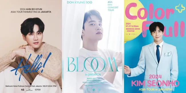 Daftar Konser K-Pop dan Fan Meeting Juli 2024 di Jakarta Indonesia, Ada Ahn Bo Hyun - Kim Seon Ho