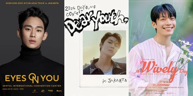 Daftar Konser K-Pop dan Fan Meeting September 2024 di Jakarta Indonesia, Ada Doyoung NCT - Wi Ha Joon