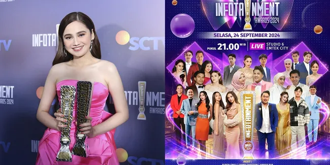 Daftar Pemenang Infotainment Awards 2024, Syifa Hadju Mendominasi Penghargaan