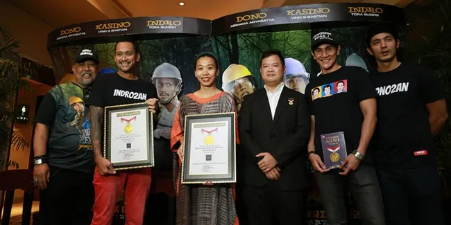 Dapat 2 Rekor MURI, Ini Cerita Perjuangan Bintang 'WARKOP DKI REBORN'