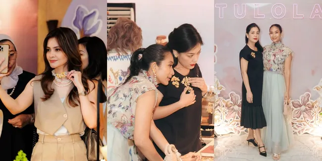 Dari Cut Tary - Lulu Tobing, 7 Potret Seleb Hadir di Acara Brand Perhiasan Happy Salma - Artis Senior Awet Muda Semua