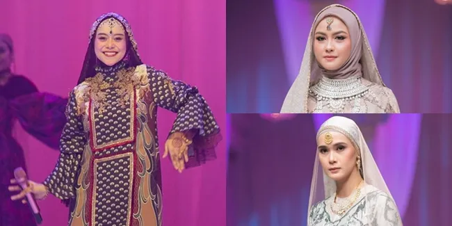 Dari Lesti - Krisdayanti, Sederet Selebritis Pamer Koleksi Busana Muslim Yang Terinspirasi Dari India