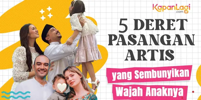 Dari Tasya Farasya hingga Jennifer Coppen, Berikut 5 Deretan Pasangan Artis yang Sempat Sembunyikan Wajah Anaknya
