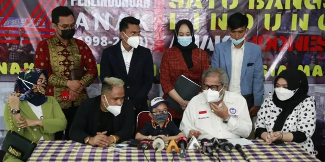 Datang ke Komnas Anak, Daus Mini Tegaskan Ichal Adalah Anaknya