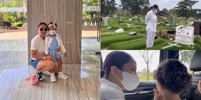 Datang ke Makam Glenn Fredly Berkali-kali Tapi Hanya Tunggu di Mobil, Gewa Anak Mutia Ayu: Ini Rumah Ayah Ya
