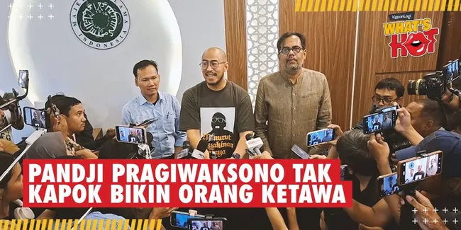 Datangi MUI Pusat Terkait Mens Rea, Pandji Pragiwaksono Tak Kapok Bikin Orang Ketawa
