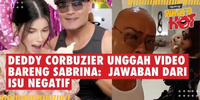 Deddy Corbuzier Unggah Video Bareng Sabrina: Seolah Jawaban Dari Isu Negatif Yang Sedang Ramai!