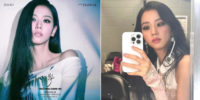 Deretan Foto Cantik Jisoo BLACKPINK dengan Makeup Smokey Eyes, Pancarkan Aura Lady Boss