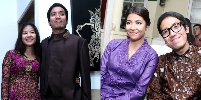 Desta dan Natasha Rizki Ajak Putri Lucunya ke Kondangan