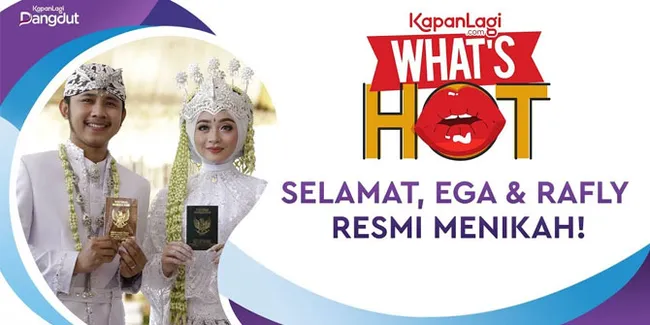 Detik-Detik Pernikahan Ega Noviantika & Rafly D'Academy Menikah!