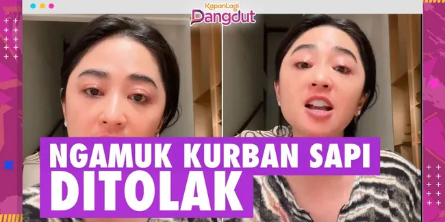 Dewi Perssik Ngamuk Sapi Kurbannya Ditolak RT, Mengaku Dipalak Rp 100 Juta