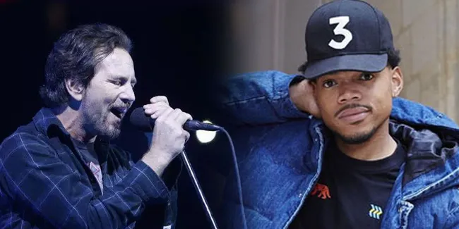 Di Rock &#38; Roll Hall of Fame, Eddie Vedder Puji Chance The Rapper