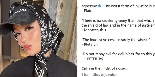 Di Tengah Sengketa Royalti, Agnez Mo Beri Sindiran Halus Lewat Kata-Kata Bijak