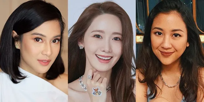 Dian Sastro dan Yoona SNSD Foto Bareng, Sherina Ikut Heboh