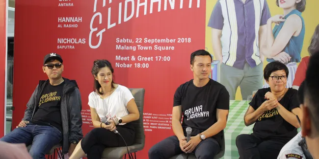 Dibilang Terlalu Cantik Perankan Aruna, Dian Sastrowardoyo Tersenyum Malu