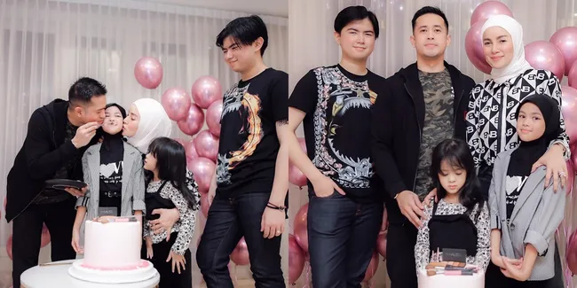 Dicibir Soal Legging Ketat - Lepas Hijab, Ini 7 Potret Akur Olla Ramlan Bareng Aufar Hutapea di Ultah Anak yang Tuai Sanjungan