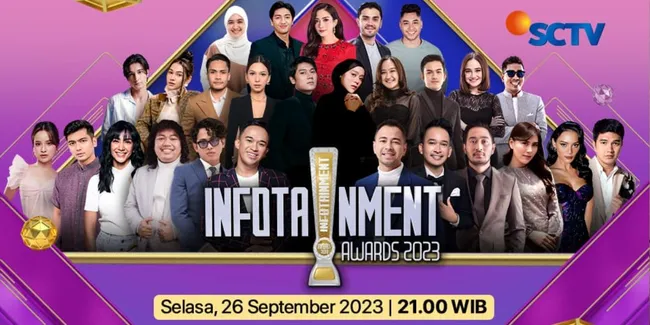 Dihadiri Sederet Selebriti Tanah Air, Saksikan Infotainment Awards 2023 yang Tayang Secara Live di SCTV dan Vidio - Ini Daftar Pengisi Acaranya!