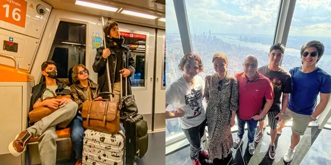 Dikenal Good Looking, 7 Potret Al Ghazali, El Rumi dan Dul Jaelani Selama Liburan di Amerika - Vibesnya bak Aktor Hollywood