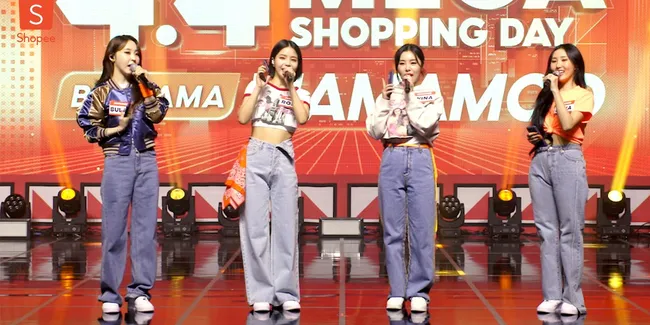 Dimeriahkan MAMAMOO, Shopee Sukses Rayakan Puncak Kampanye 4.4 Mega Shopping Day