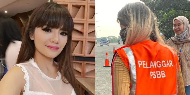 Dinar Candy Diberi Hukuman Menyapu Jalan Gara-gara Langgar Peraturan PSBB