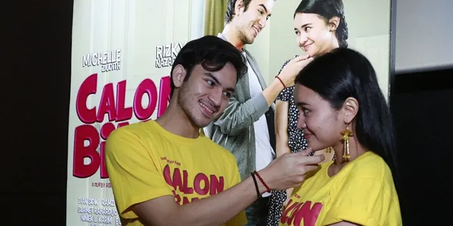 Dipasangkan dengan Michelle Ziudith di Film 'CALON BINI', Rizky Nazar Grogi