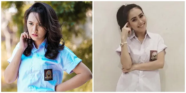 Disebut Masih Pantas Jadi Anak Sekolah, Intip 7 Potret Biduanita Dangdut Saat Tampil Pakai Seragam