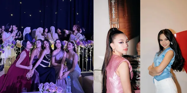 Disebut Mirip, 7 Potret Lyodra dan Naura Ayu Bertemu - Punya Tipe Wajah Sejenis