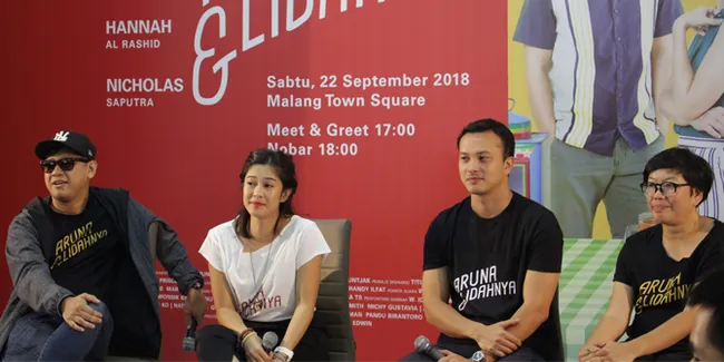 Ditanya Soal Judul Film 'ARUNA DAN LIDAHNYA', Ini Jawaban Kocak Nicholas Saputra