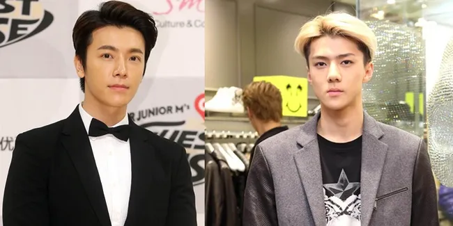 Donghae SuJu - Sehun EXO Pamer Bibir, Fans Pun Siap Cium
