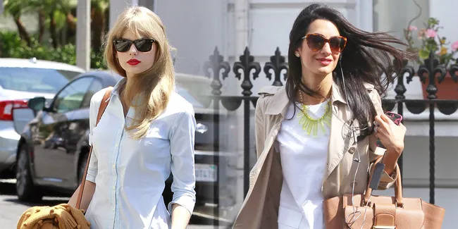 Duel Gaya 'Plagiat' Taylor Swift &#38; Amal Clooney, Siapa Juaranya?