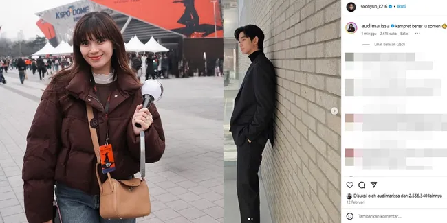 Dulu Ngefans Berat, Kini Audi Marissa Terlihat Meralat Komentar-komentarnya di Instagram Kim Soo Hyun
