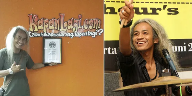 [Eksklusif] Kunto Hartono Hadiahkan Stik Drum Untuk KapanLagi.com&#174;