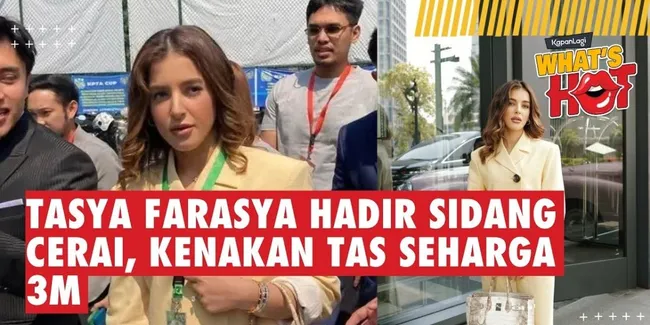 FANTASTIS! Fashion Tasya Farasya Saat Datang Ke Sidang Cerai, Tas Seharga 3M - Outfit Harga Jutaan